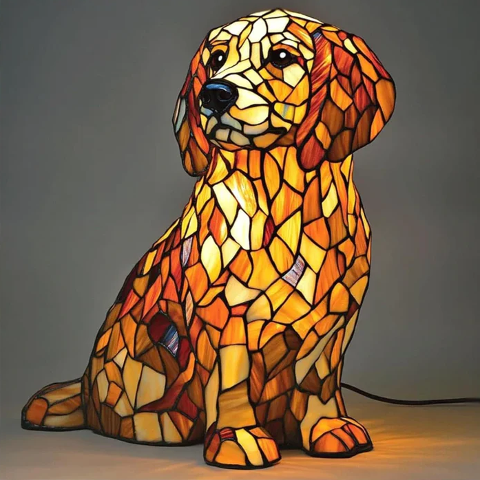 Lily den Andliga Golden Retriever Figur