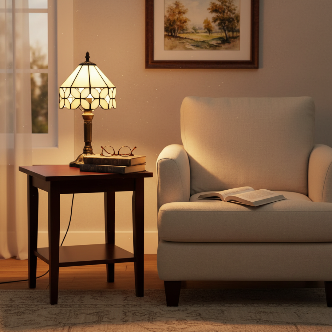 Gamla världens barockstil LED-lampa