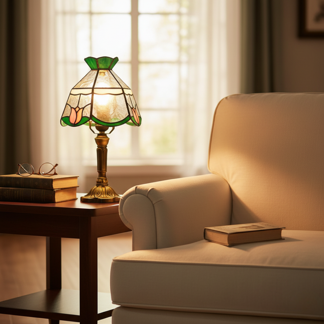 Antik Barock LED Bordslampa