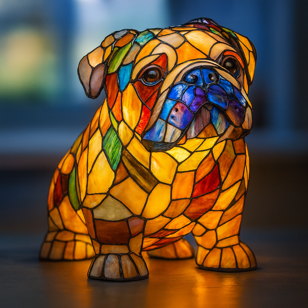 Fox Enchanted Canine Lamp