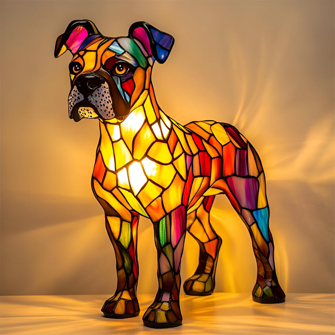 Lightning Magic Canine Lamp